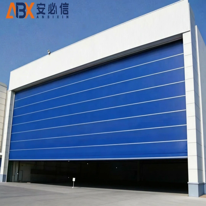 丽水上叠门项目案例｜安必信工业门厂家
