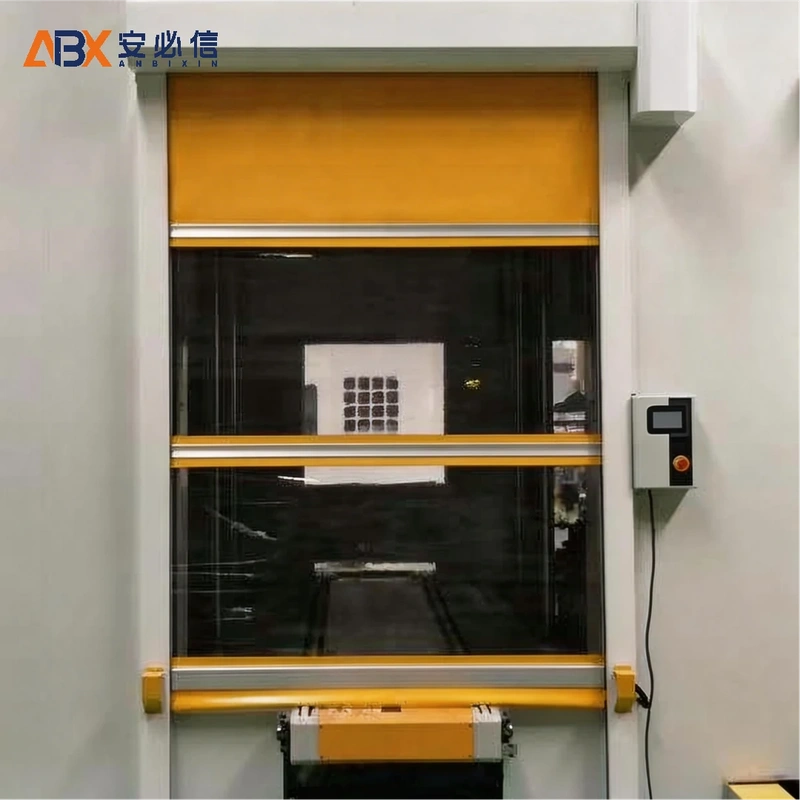 丽水软质快速门项目案例｜安必信工业门厂家