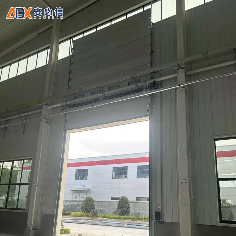 绍兴分节式提升门项目案例｜安必信工业门厂家