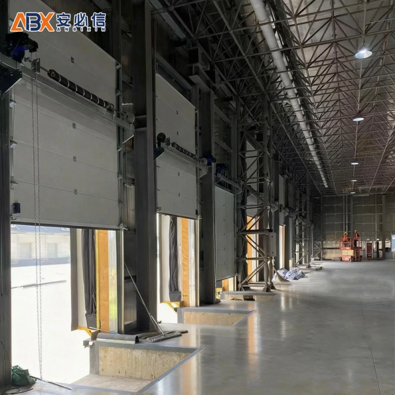 丽水消防提升门项目案例｜安必信工业门厂家