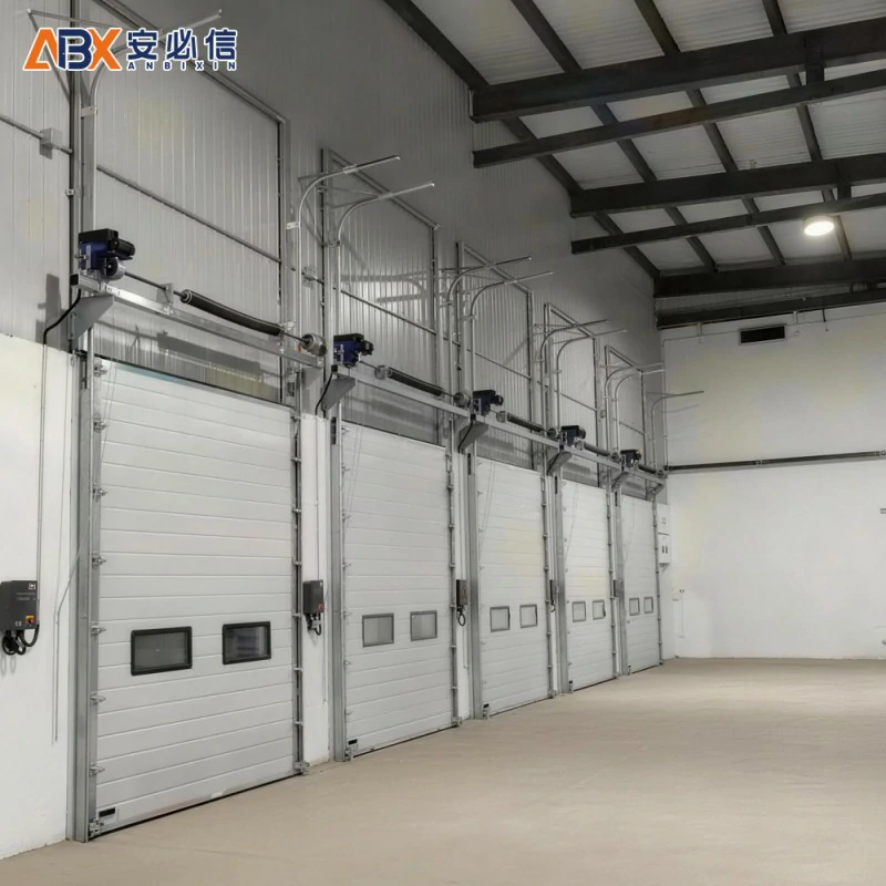 丽水分节式提升门项目案例｜安必信工业门厂家