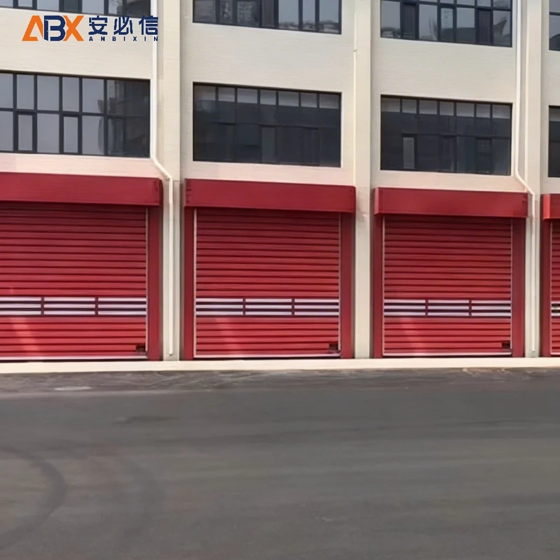 丽水消防快速门项目案例｜安必信工业门厂家