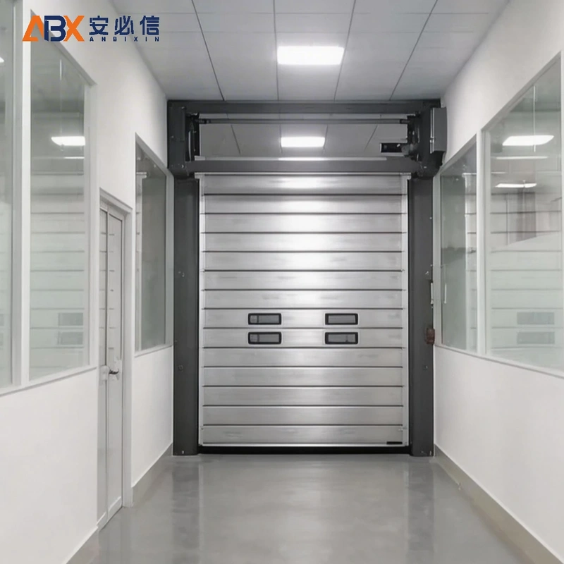 丽水铝质快速门项目案例｜安必信工业门厂家